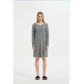 Ladies Cashmere Lounge Wear Dress Sleepwear